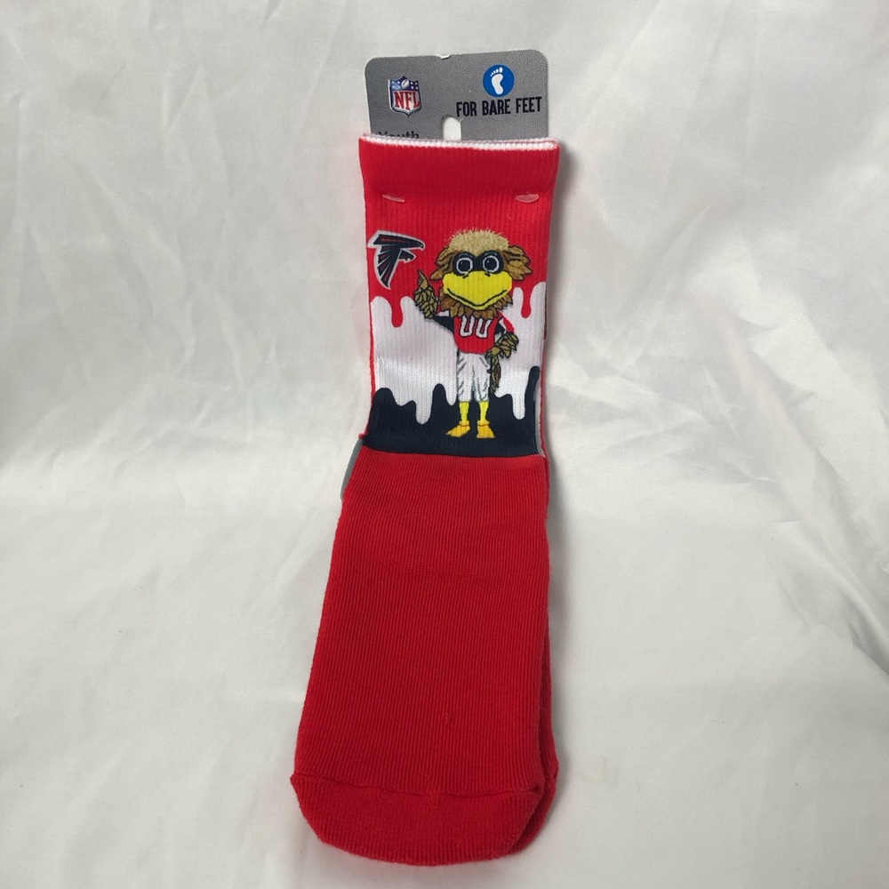 NFL Mascot Drip Atlanta Falcons Youth Red Dirty Bird Freddy OS Logo Football